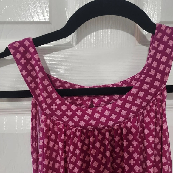 Lane Bryant Gloria Floral Swing Halter-Neck Belted Knit Top Size in 34/36 - Picture 4 of 11